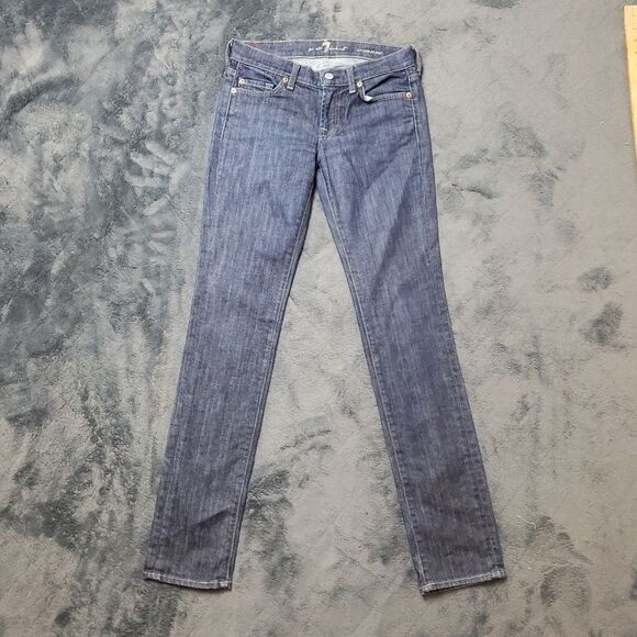 7 For All Mankind Roxanne Classic Slim Fit Jeans 26 - Picture 1 of 12